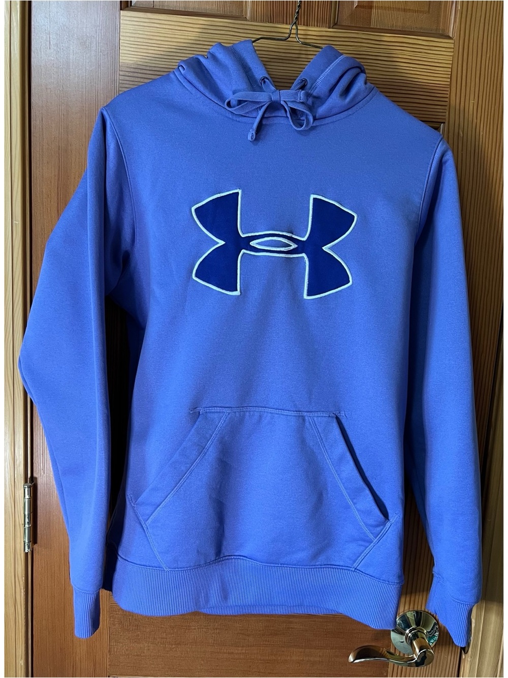 Under Armour Bright Royal Blue Hoodie with Navy Logo